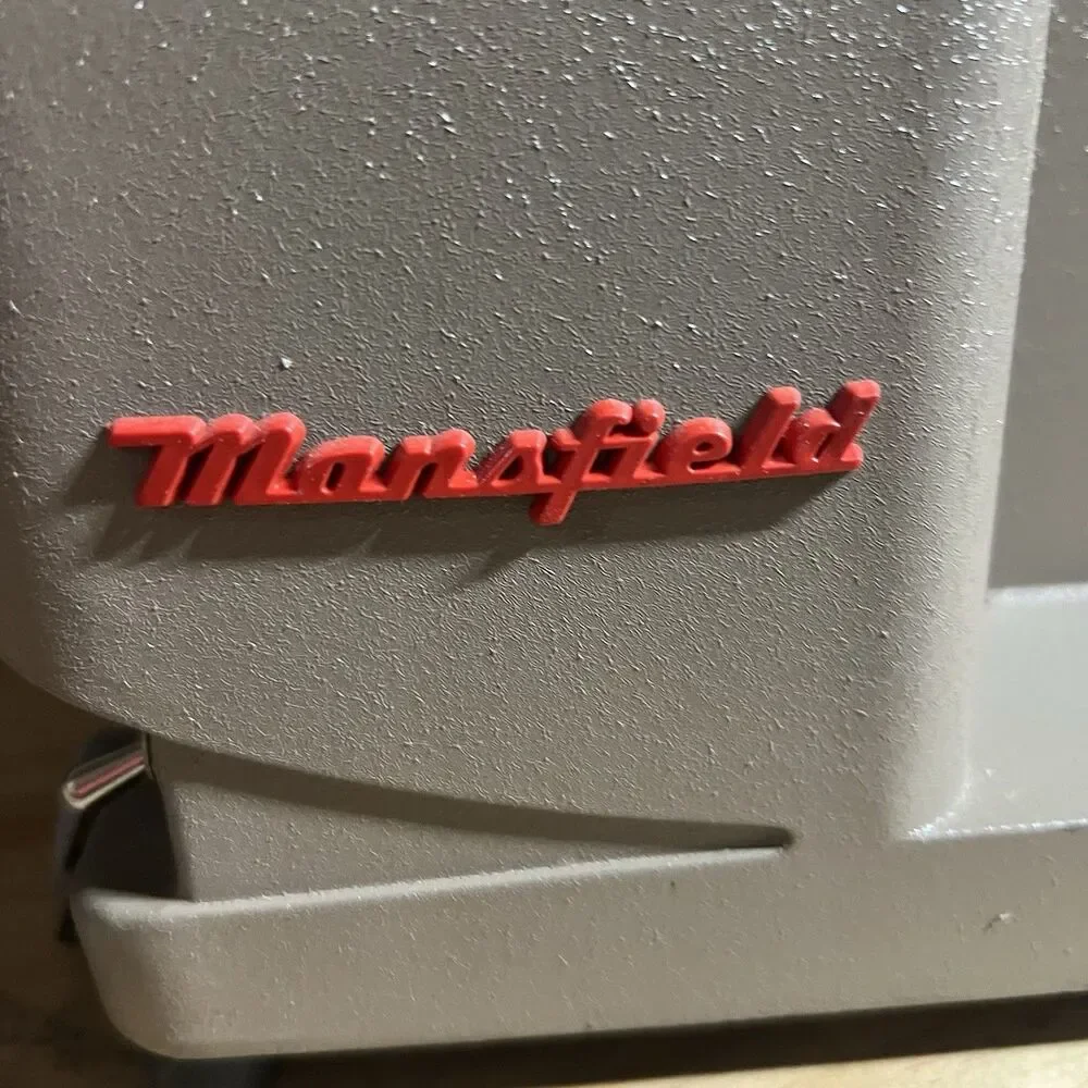1962 Vintage Mansfield Holiday M-1000 8mm Movie Projector, Used-Powers on